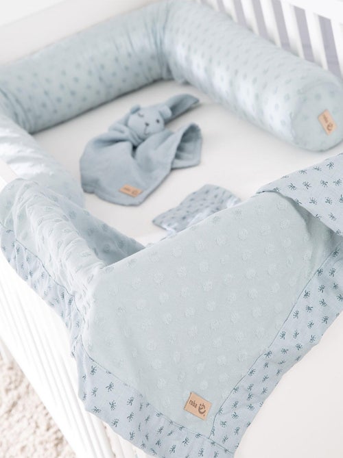 Paracolpi + copertina + doudou in cotone bio "Roba Lil Planet" - Kiabi