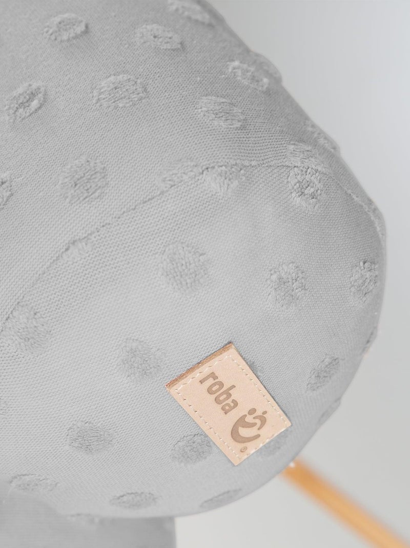 Paracolpi + copertina + doudou in cotone bio "Roba Lil Planet" Grigio - Kiabi