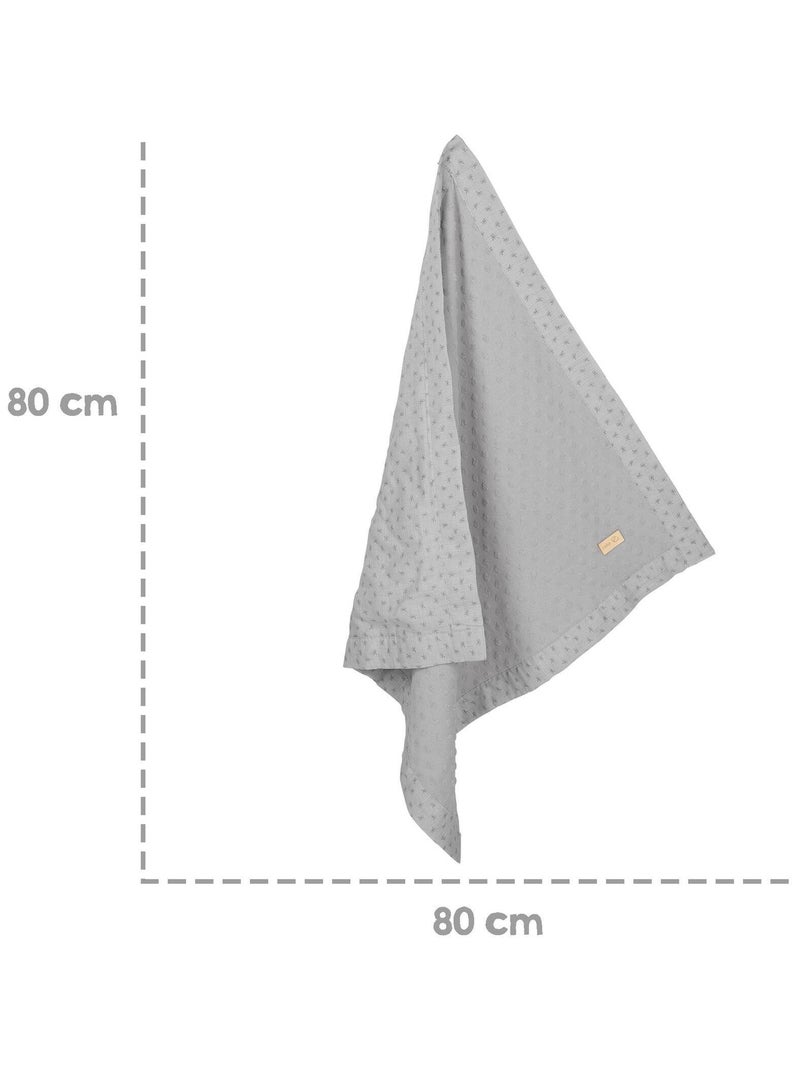 Paracolpi + copertina + doudou in cotone bio "Roba Lil Planet" Grigio - Kiabi