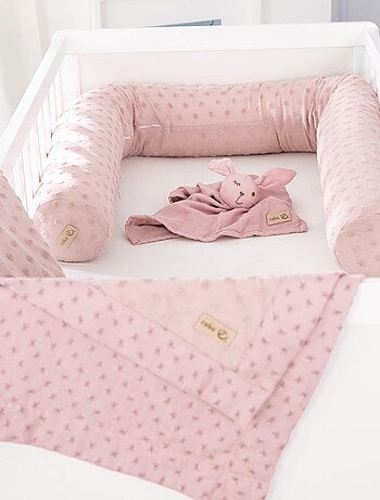 Paracolpi + copertina + doudou in cotone bio "Roba Lil Planet