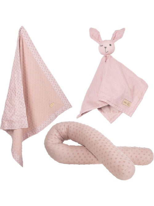 Paracolpi + copertina + doudou in cotone bio "Roba Lil Planet" - Kiabi