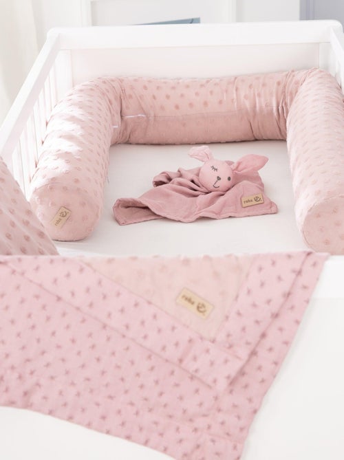 Paracolpi + copertina + doudou in cotone bio "Roba Lil Planet" - Kiabi