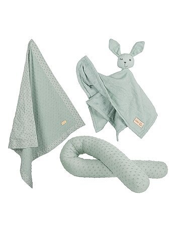 Paracolpi + copertina + doudou in cotone bio "Roba Lil Planet