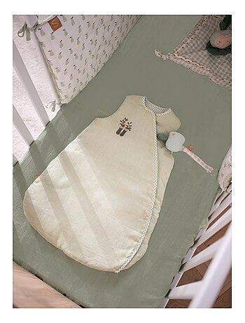 Paracolpi in cotone verde lime - SAUTHON