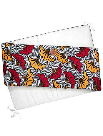 Paracolpi letto bebè reversibile garza cotone | SEVIRA KIDS