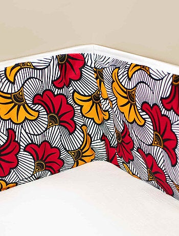 Paracolpi letto bebè reversibile garza cotone | SEVIRA KIDS