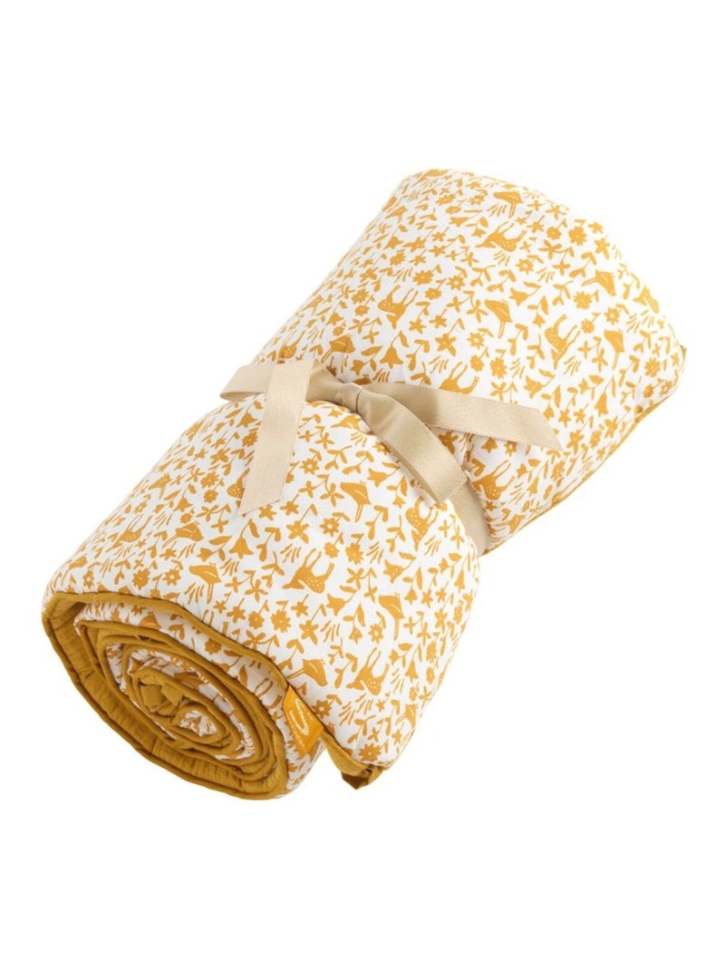 Paracolpi per lettino in cotone 190x40 - SAUTHON Giallo - Kiabi