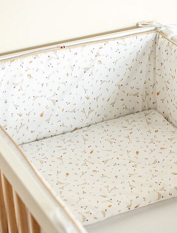 Paracolpi per lettino reversibile in mussola di cotone | SEVIRA KIDS