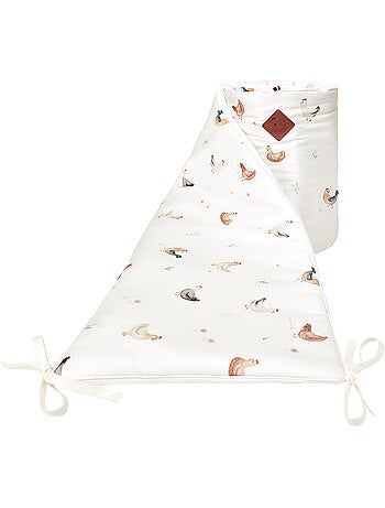 Paracolpi per lettino reversibile in mussola di cotone | SEVIRA KIDS