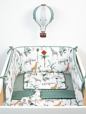 Paracolpi per lettino reversibile in mussola di cotone | SEVIRA KIDS