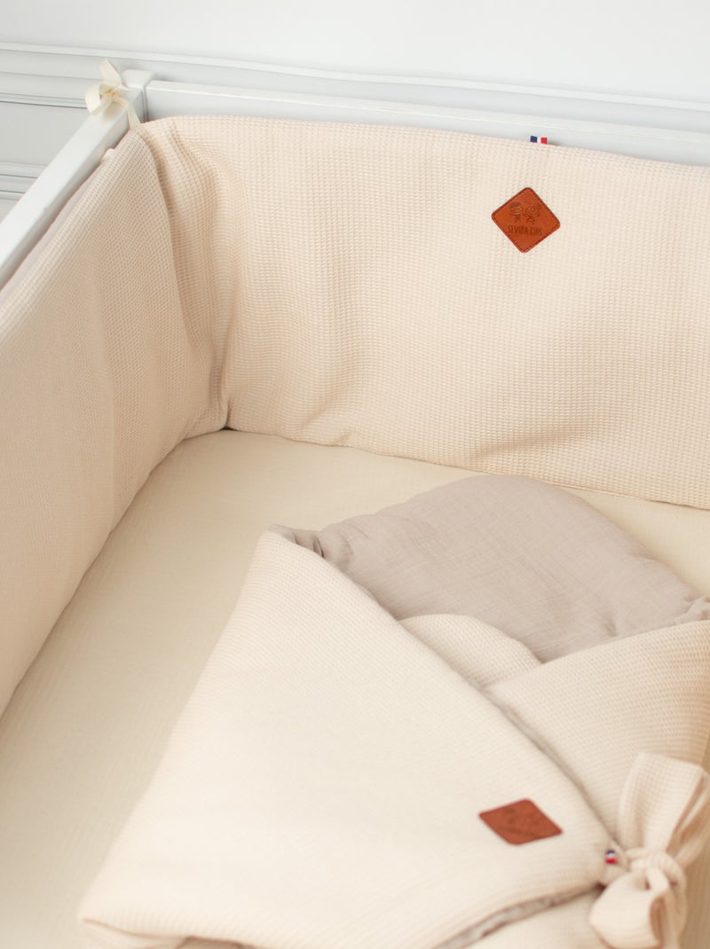 Paracolpi per lettino reversibile nido d'ape | SEVIRA KIDS Beige - Kiabi