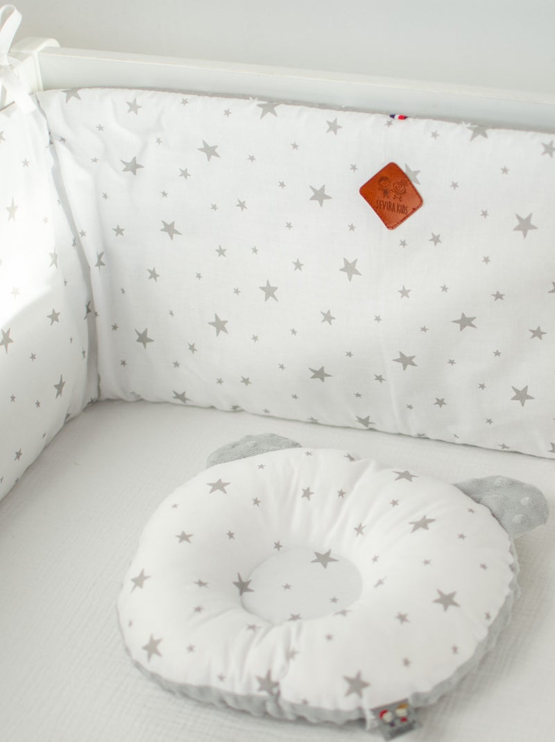 Paracolpi per lettino reversibile nido d'ape | SEVIRA KIDS Grigio - Kiabi