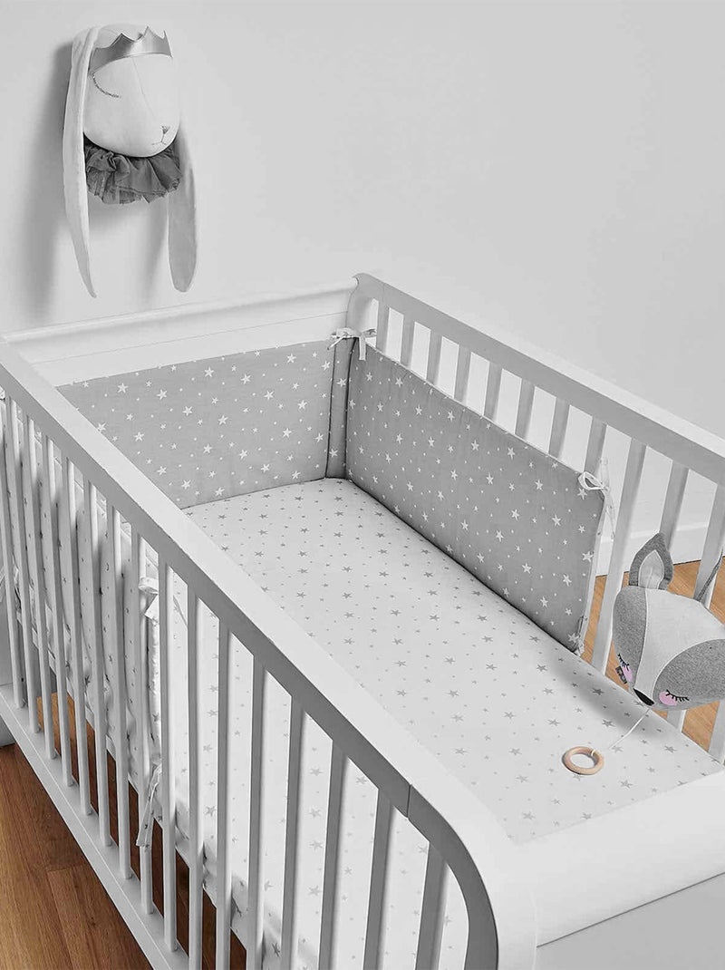 Paracolpi per lettino reversibile nido d'ape | SEVIRA KIDS Grigio - Kiabi