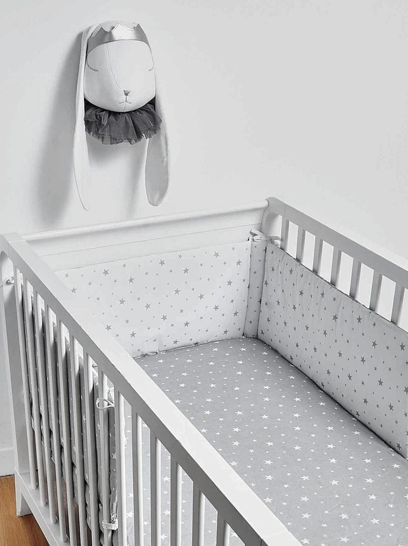 Paracolpi per lettino reversibile nido d'ape | SEVIRA KIDS Grigio - Kiabi
