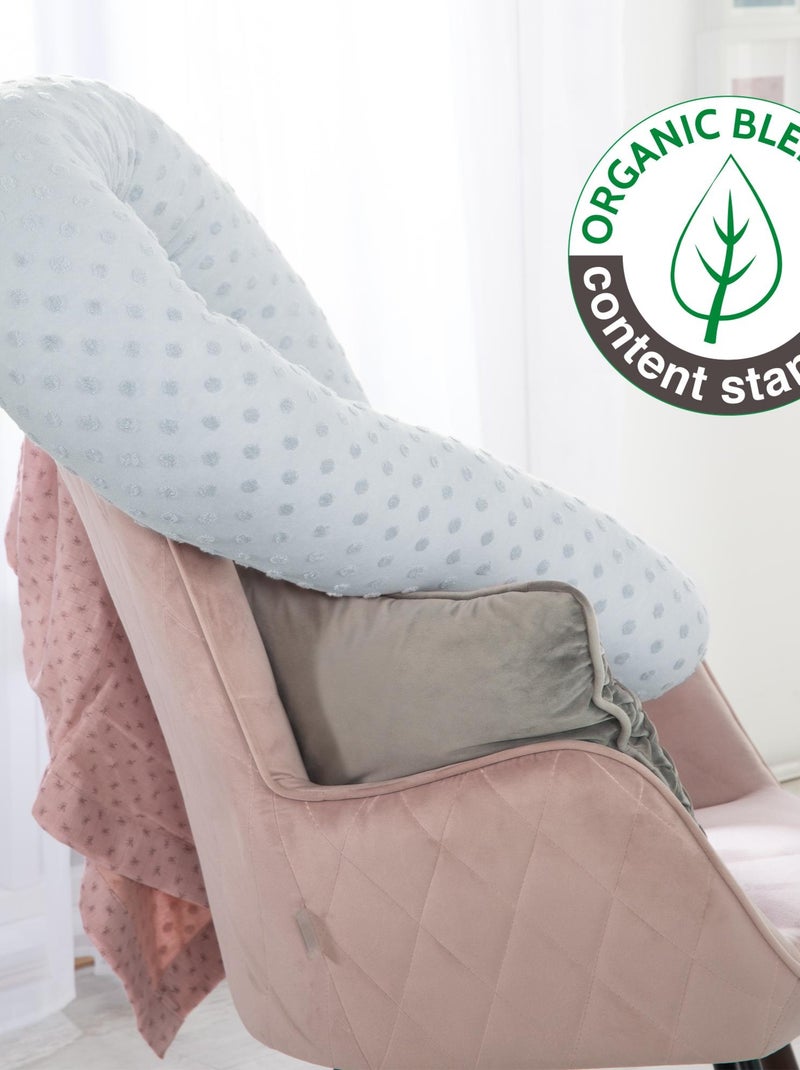 Paracolpi traversin in cotone biologico Oeko‑Tex® – "Roba Lil Planet" Blu cielo - Kiabi