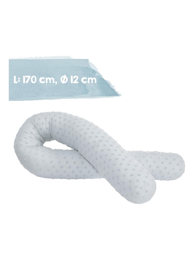 Paracolpi traversin in cotone biologico Oeko‑Tex® – "Roba Lil Planet" Blu cielo - Kiabi