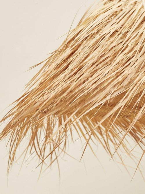 Paralume a cono con frange - Kiabi