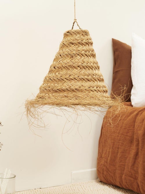 Paralume a cono in fibra di palma - Kiabi