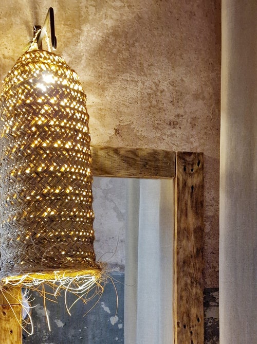 Paralume in tubo di fibra di palma - Kiabi