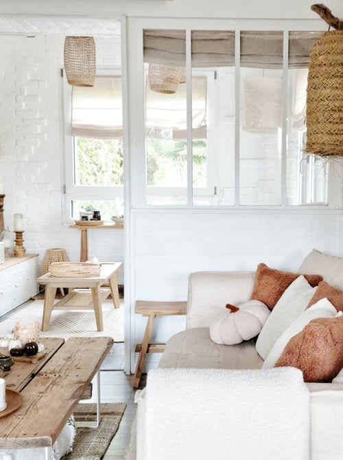 Paralume in tubo di fibra di palma - Kiabi