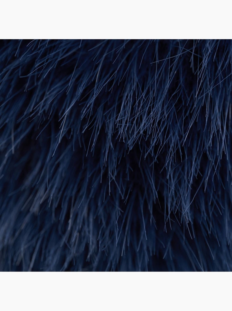 Paraorecchie da sci stile retrò in pelliccia sintetica uomo e donna montchat bl Blu - Kiabi