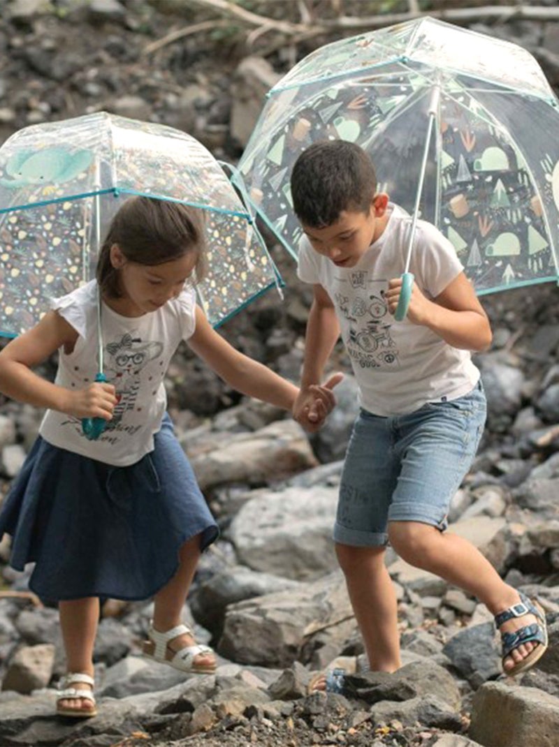Parapluie trasparente per bambini | sassi junior | sassi junior Blu - Kiabi
