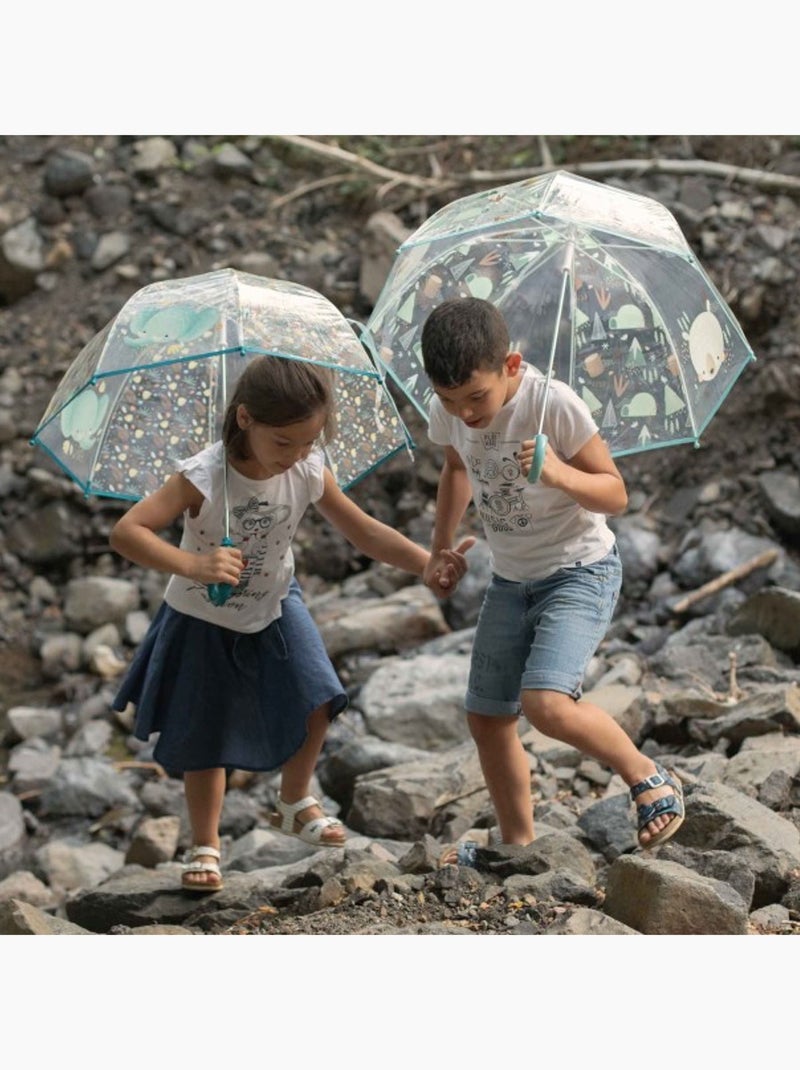 Parapluie trasparente per bambini | sassi junior | sassi junior Blu marino - Kiabi