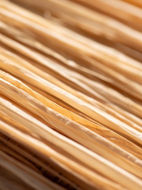 Parasole in rafia arricciata - Kiabi