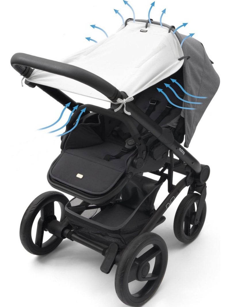 Parasole universale per passeggino e seggiolino auto | dooky | dooky Grigio - Kiabi