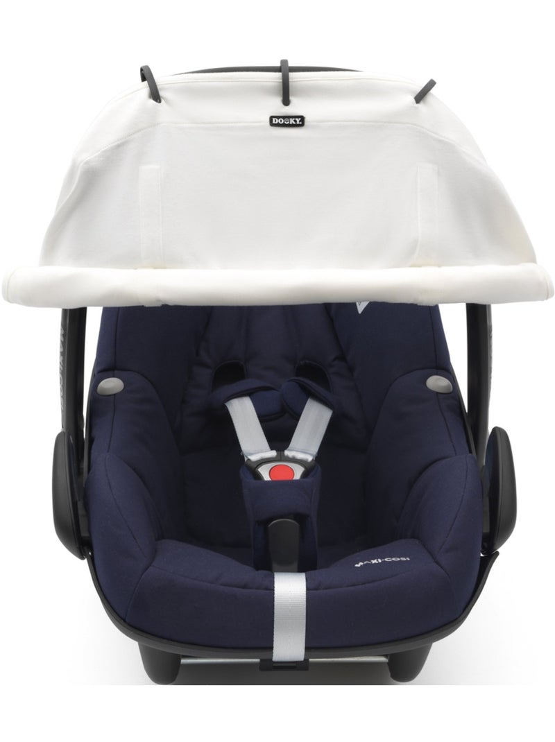 Parasole universale per passeggino e seggiolino auto | Dooky Ecru - Kiabi