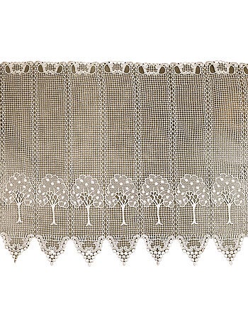 Paravento in macramè traforato