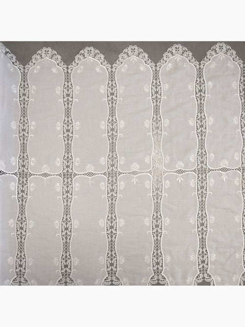 Paravento traforato con macramè a motivi floreali - Kiabi
