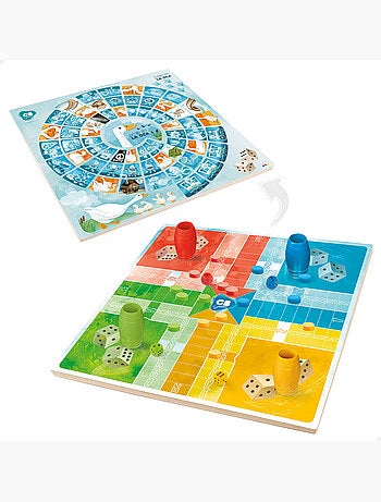 Parcheesi di legno e gioco dell'oca cb games