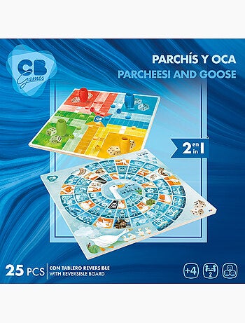 Parcheesi di legno e gioco dell'oca cb games