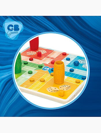 Parcheesi di legno e gioco dell'oca cb games