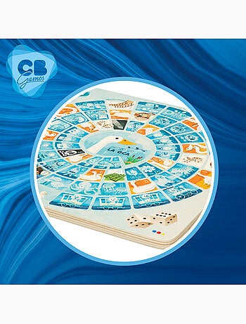 Parcheesi di legno e gioco dell'oca cb games