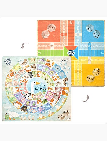 Parcheesi e gioco dell'oca 2 in 1 cb games