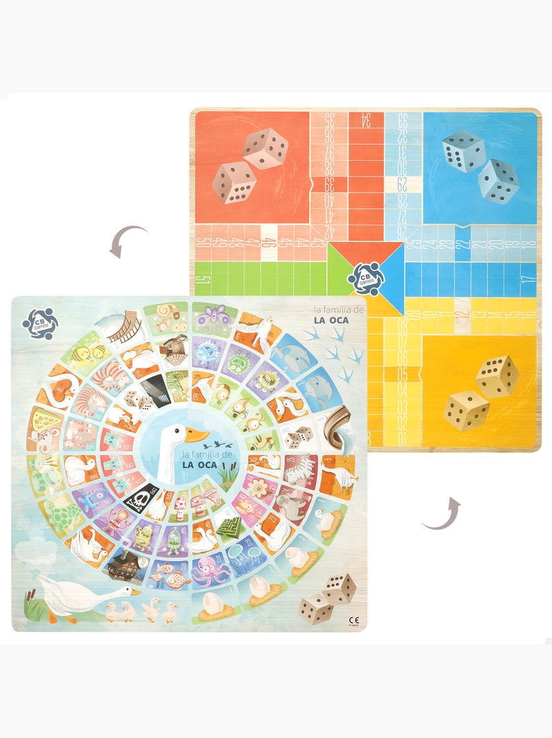 Parcheesi e gioco dell'oca 2 in 1 cb games N/D - Kiabi