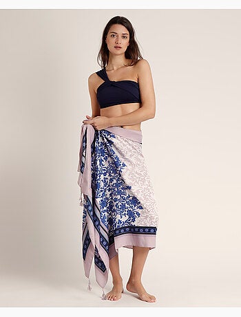 Pareo ADMAS Blue Garden per donna