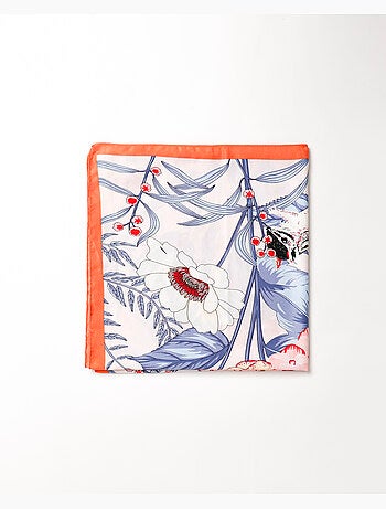 Pareo ADMAS Blue Leaves per donna
