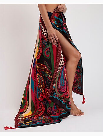 Pareo ADMAS multicolore Paisley per donna