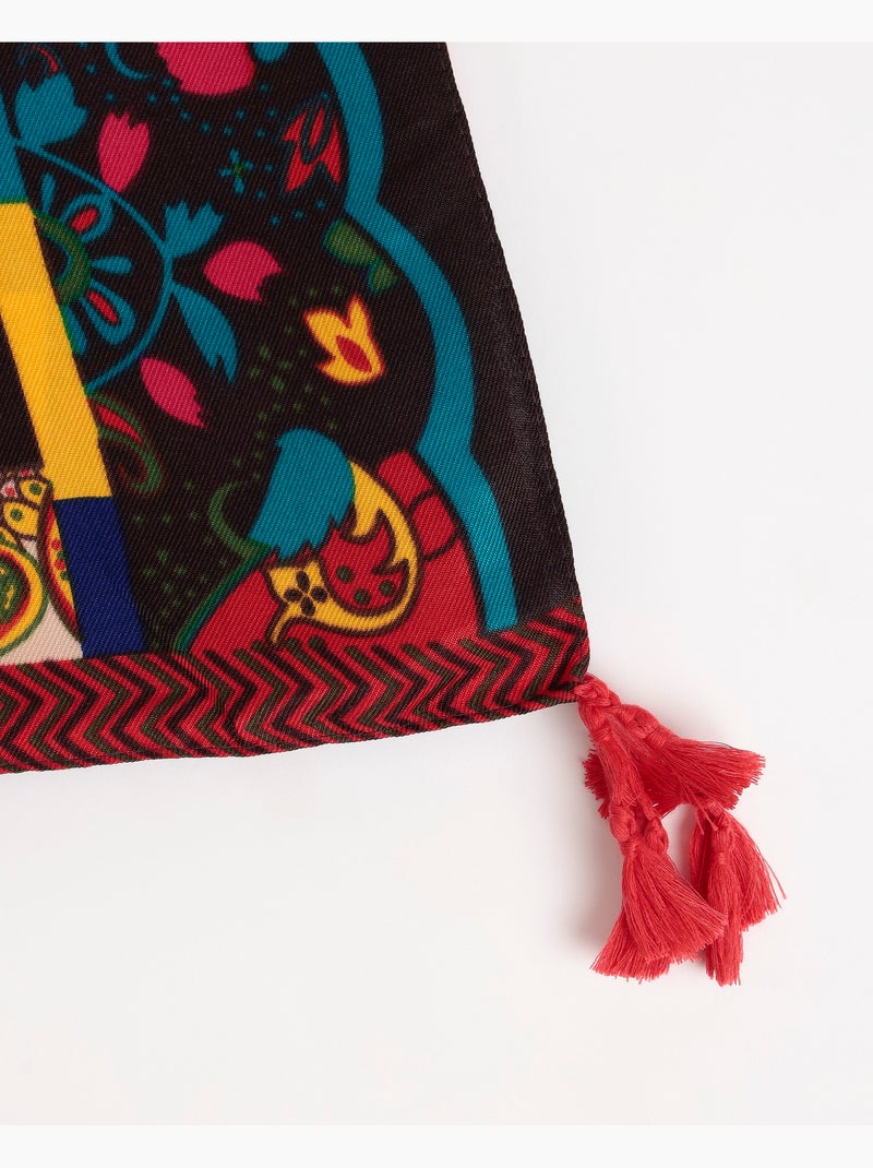 Pareo ADMAS multicolore Paisley per donna Multicolore - Kiabi