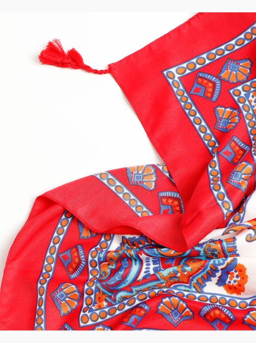 Pareo ADMAS Red Mandala per donna - Kiabi Pareo ADMAS Red Mandala per donna - Kiabi