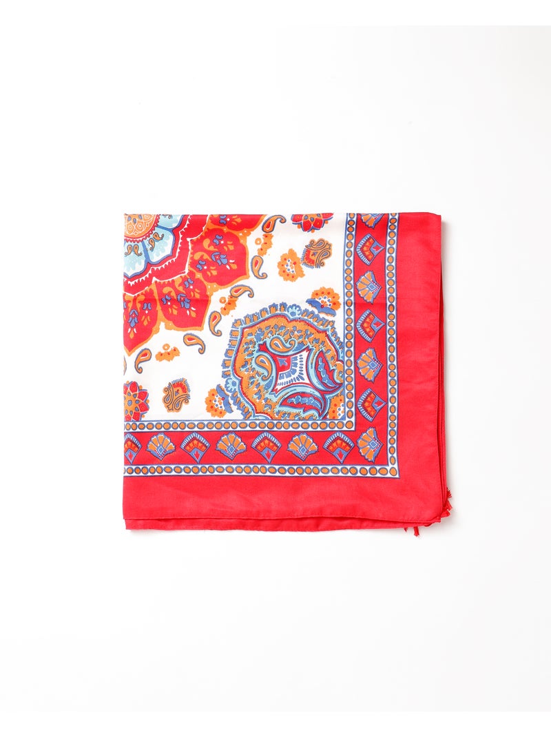 Pareo ADMAS Red Mandala per donna Rosso - Kiabi