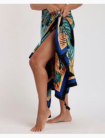 Pareo ADMAS Yellow Leaf per donna