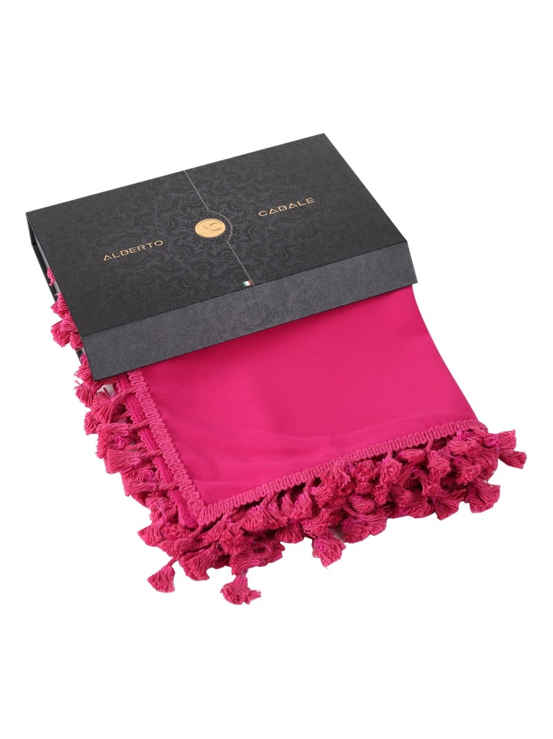 Pareo da spiaggia FRANGE Rosa fucsia - Kiabi