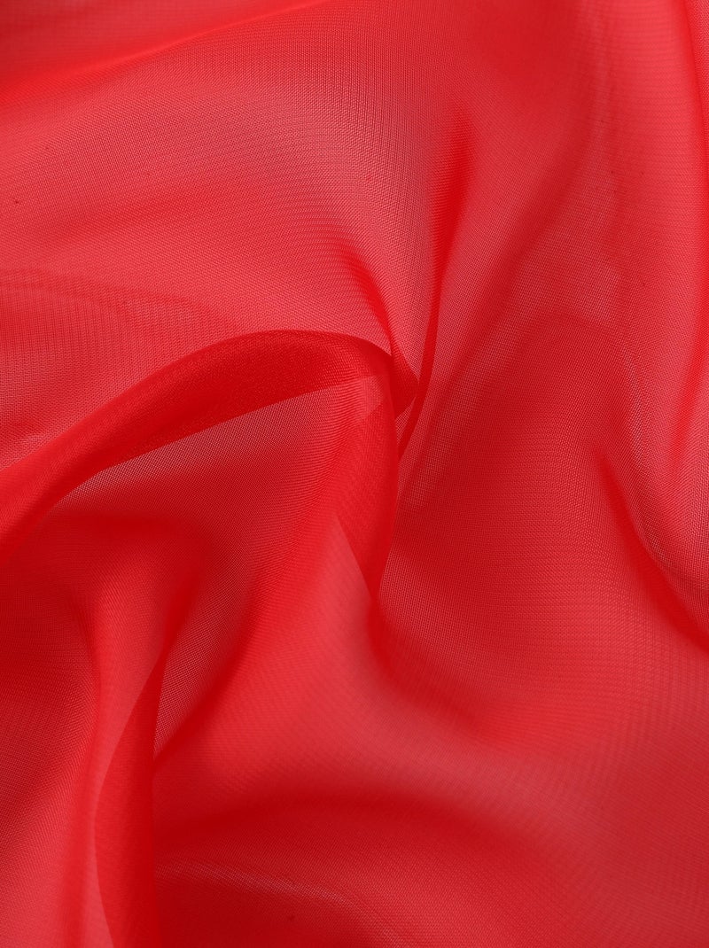 Pareo da spiaggia tinta unita Rosso - Kiabi