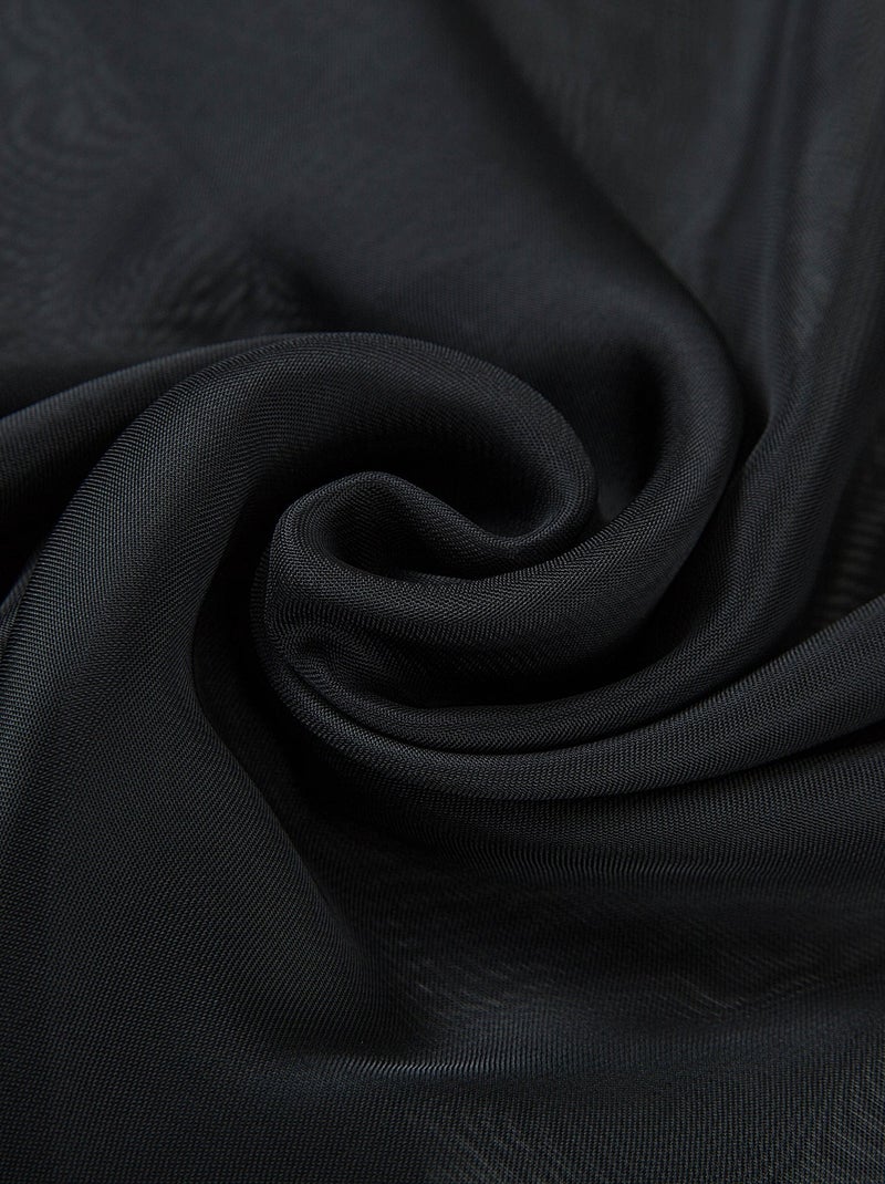 Pareo di seta Black Marina Nero - Kiabi