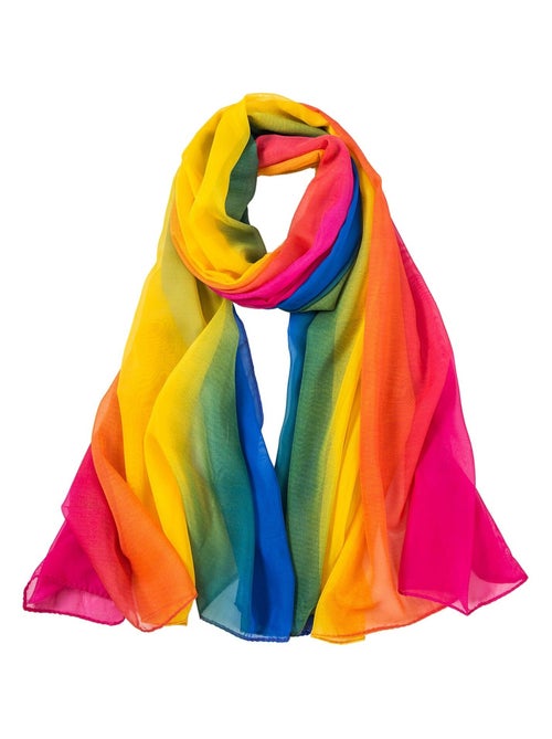 Pareo di seta multicolore Marina - Kiabi Pareo di seta multicolore Marina - Kiabi
