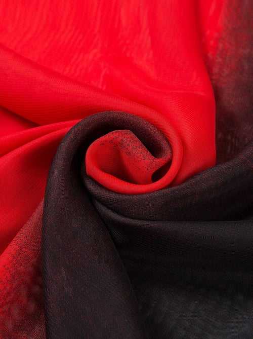 Pareo di seta Red Black Marina - Kiabi Pareo di seta Red Black Marina - Kiabi